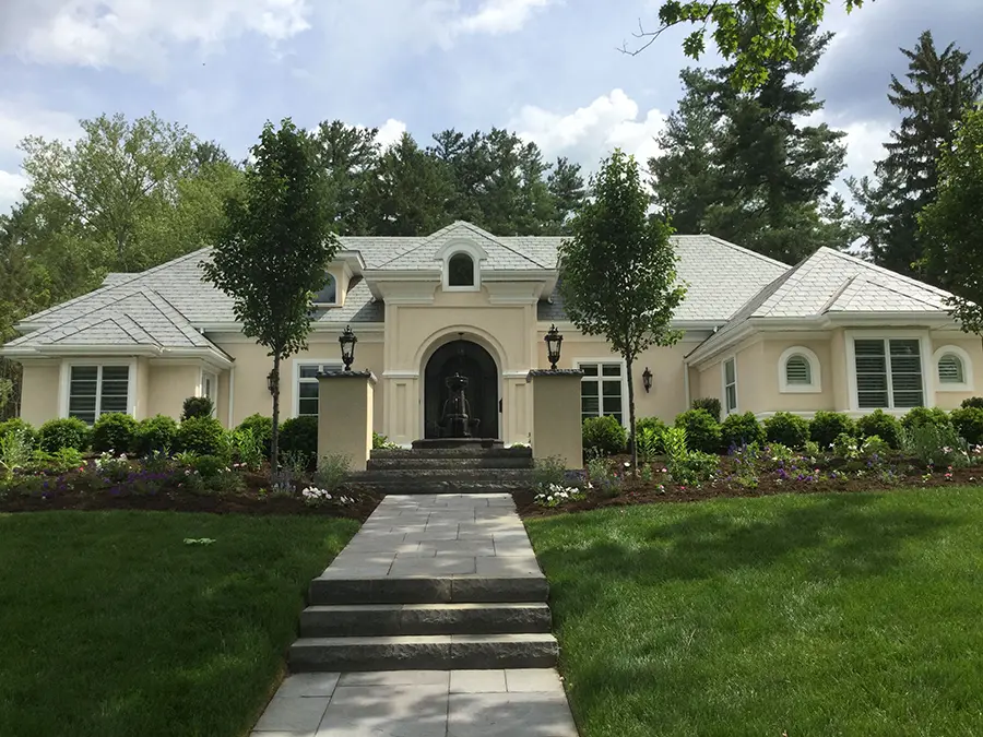 new slate roof by middle creek roofing