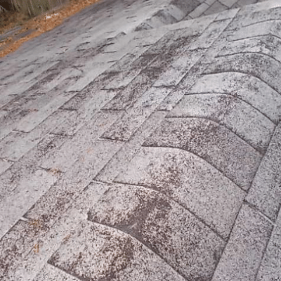 Granule Loss on Shingles